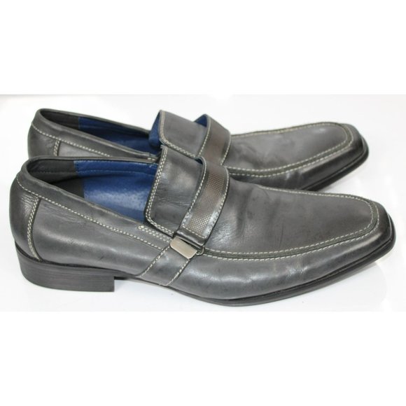 Steve Madden Size 10 Slip-on Grey Loafers - Picture 4 of 7
